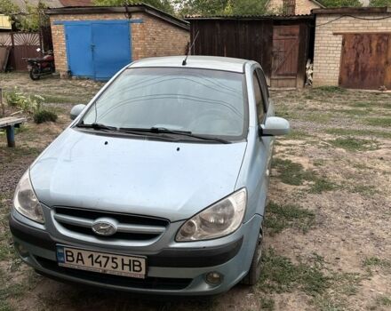 Синий Хендай Гетц, объемом двигателя 1.4 л и пробегом 197 тыс. км за 4999 $, фото 2 на Automoto.ua
