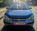 Синий Хендай Гетц, объемом двигателя 1.3 л и пробегом 204 тыс. км за 4503 $, фото 1 на Automoto.ua