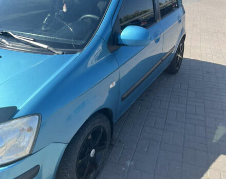 Синий Хендай Гетц, объемом двигателя 1.34 л и пробегом 260 тыс. км за 4000 $, фото 2 на Automoto.ua