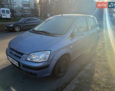 Синий Хендай Гетц, объемом двигателя 1.09 л и пробегом 184 тыс. км за 3300 $, фото 1 на Automoto.ua