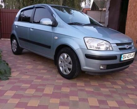 Синий Хендай Гетц, объемом двигателя 1.4 л и пробегом 186 тыс. км за 5500 $, фото 2 на Automoto.ua
