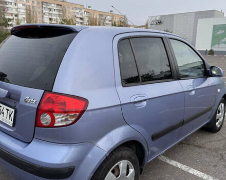 Синий Хендай Гетц, объемом двигателя 1.34 л и пробегом 224 тыс. км за 4800 $, фото 1 на Automoto.ua