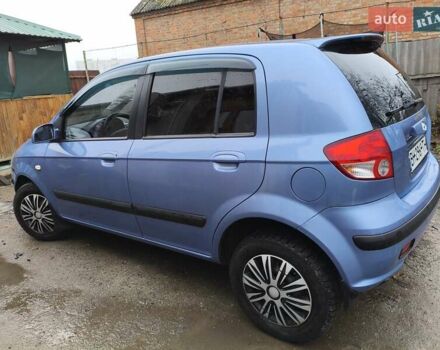 Синий Хендай Гетц, объемом двигателя 1.3 л и пробегом 317 тыс. км за 3800 $, фото 4 на Automoto.ua