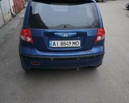 Синий Хендай Гетц, объемом двигателя 1.34 л и пробегом 300 тыс. км за 2600 $, фото 1 на Automoto.ua