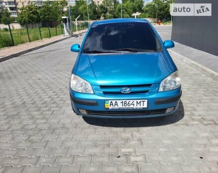 Синий Хендай Гетц, объемом двигателя 1.5 л и пробегом 187 тыс. км за 3950 $, фото 36 на Automoto.ua