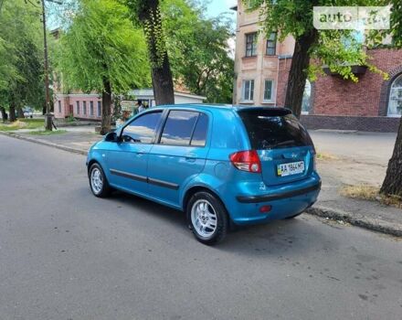 Синий Хендай Гетц, объемом двигателя 1.5 л и пробегом 187 тыс. км за 3950 $, фото 1 на Automoto.ua