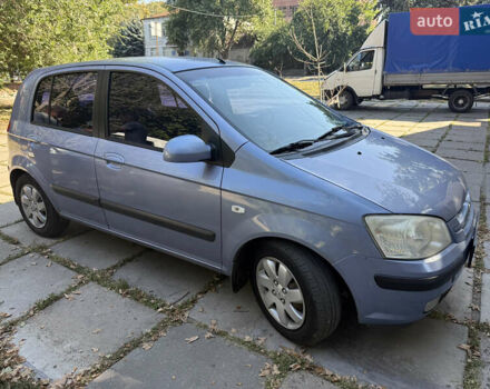 Синій Хендай Гетц, об'ємом двигуна 1.34 л та пробігом 200 тис. км за 3400 $, фото 1 на Automoto.ua