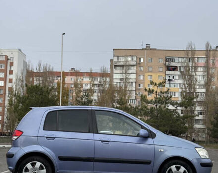 Синий Хендай Гетц, объемом двигателя 1.34 л и пробегом 224 тыс. км за 4800 $, фото 4 на Automoto.ua