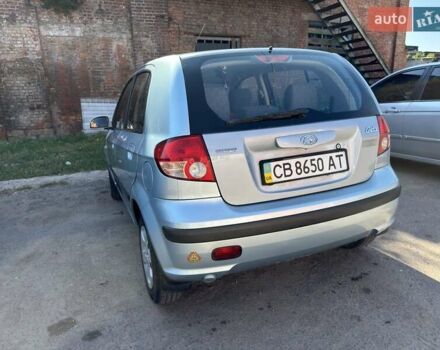 Синий Хендай Гетц, объемом двигателя 1.3 л и пробегом 122 тыс. км за 3850 $, фото 1 на Automoto.ua