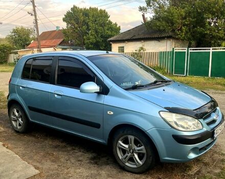 Синій Хендай Гетц, об'ємом двигуна 1.4 л та пробігом 150 тис. км за 4800 $, фото 2 на Automoto.ua