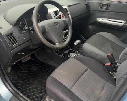 Синий Хендай Гетц, объемом двигателя 1.4 л и пробегом 235 тыс. км за 4700 $, фото 9 на Automoto.ua
