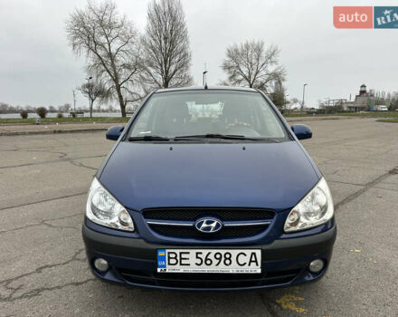 Синий Хендай Гетц, объемом двигателя 1.4 л и пробегом 133 тыс. км за 5500 $, фото 1 на Automoto.ua