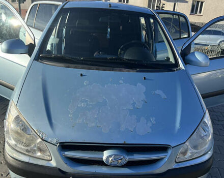 Синий Хендай Гетц, объемом двигателя 1.4 л и пробегом 236 тыс. км за 3200 $, фото 2 на Automoto.ua