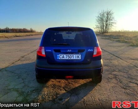 Синий Хендай Гетц, объемом двигателя 1.6 л и пробегом 250 тыс. км за 3300 $, фото 1 на Automoto.ua