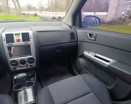 Синий Хендай Гетц, объемом двигателя 1.4 л и пробегом 210 тыс. км за 4500 $, фото 6 на Automoto.ua