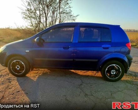 Синий Хендай Гетц, объемом двигателя 1.6 л и пробегом 250 тыс. км за 3300 $, фото 2 на Automoto.ua
