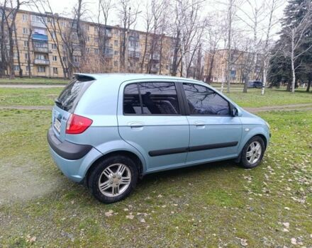 Синий Хендай Гетц, объемом двигателя 1.4 л и пробегом 210 тыс. км за 4500 $, фото 10 на Automoto.ua