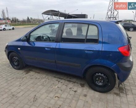 Синий Хендай Гетц, объемом двигателя 1.4 л и пробегом 150 тыс. км за 5500 $, фото 2 на Automoto.ua