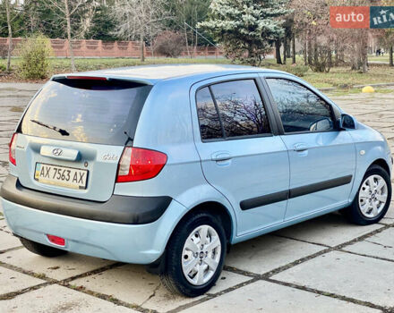 Синий Хендай Гетц, объемом двигателя 1.4 л и пробегом 93 тыс. км за 4450 $, фото 12 на Automoto.ua