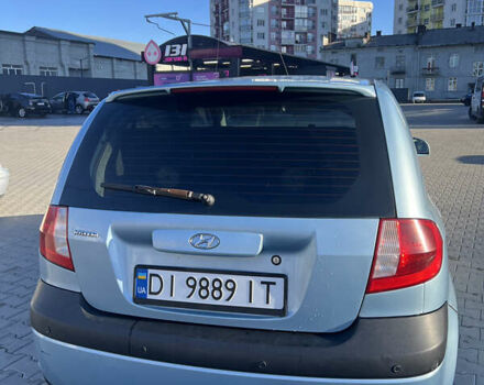 Синий Хендай Гетц, объемом двигателя 1.4 л и пробегом 236 тыс. км за 3200 $, фото 7 на Automoto.ua