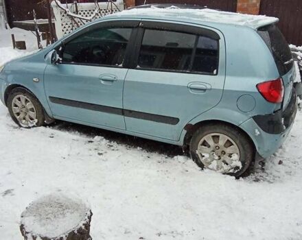 Синій Хендай Гетц, об'ємом двигуна 1.6 л та пробігом 155 тис. км за 4300 $, фото 3 на Automoto.ua