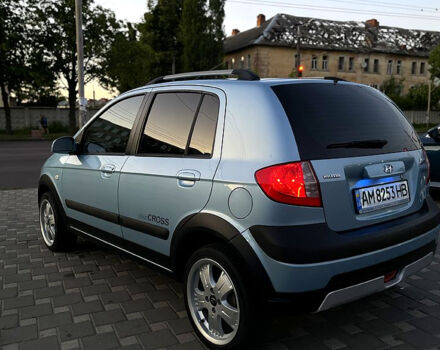 Синий Хендай Гетц, объемом двигателя 1.4 л и пробегом 182 тыс. км за 4800 $, фото 1 на Automoto.ua