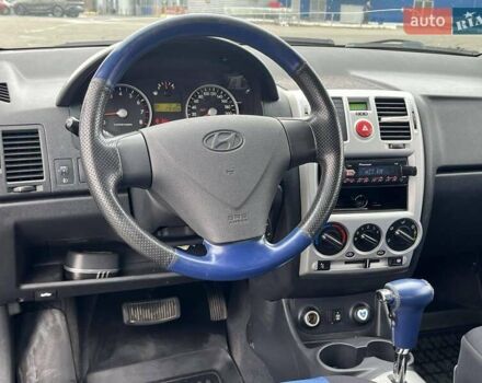 Синий Хендай Гетц, объемом двигателя 1.6 л и пробегом 175 тыс. км за 6000 $, фото 11 на Automoto.ua