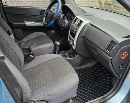 Синий Хендай Гетц, объемом двигателя 1.4 л и пробегом 234 тыс. км за 3800 $, фото 6 на Automoto.ua