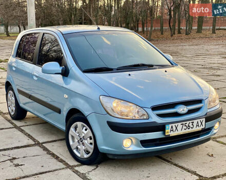 Синий Хендай Гетц, объемом двигателя 1.4 л и пробегом 93 тыс. км за 4500 $, фото 2 на Automoto.ua