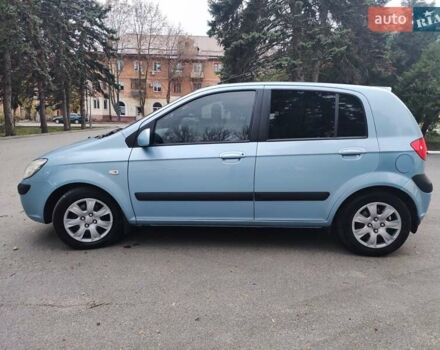 Синий Хендай Гетц, объемом двигателя 1.6 л и пробегом 96 тыс. км за 6300 $, фото 2 на Automoto.ua