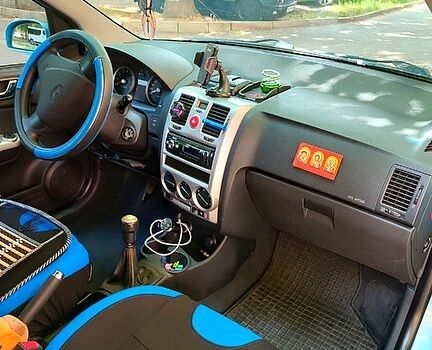 Синій Хендай Гетц, об'ємом двигуна 1.1 л та пробігом 216 тис. км за 3800 $, фото 2 на Automoto.ua
