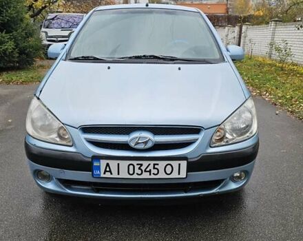 Синий Хендай Гетц, объемом двигателя 1.4 л и пробегом 234 тыс. км за 3800 $, фото 1 на Automoto.ua