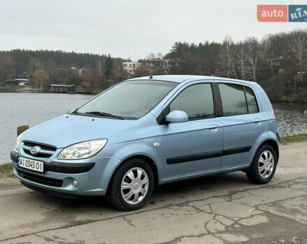 Синий Хендай Гетц, объемом двигателя 1.4 л и пробегом 217 тыс. км за 4400 $, фото 5 на Automoto.ua