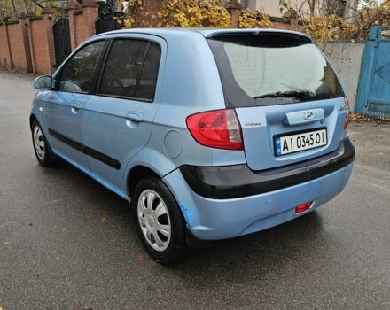 Синий Хендай Гетц, объемом двигателя 1.4 л и пробегом 234 тыс. км за 3800 $, фото 4 на Automoto.ua