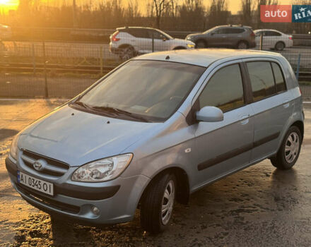 Синий Хендай Гетц, объемом двигателя 1.4 л и пробегом 200 тыс. км за 4500 $, фото 3 на Automoto.ua