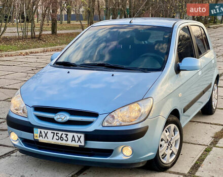 Синий Хендай Гетц, объемом двигателя 1.4 л и пробегом 93 тыс. км за 4500 $, фото 4 на Automoto.ua