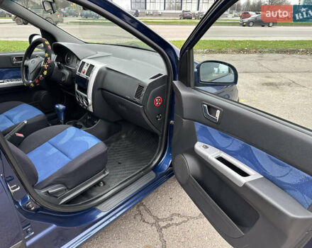 Синий Хендай Гетц, объемом двигателя 1.4 л и пробегом 133 тыс. км за 5500 $, фото 17 на Automoto.ua