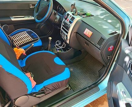 Синій Хендай Гетц, об'ємом двигуна 1.1 л та пробігом 216 тис. км за 3800 $, фото 1 на Automoto.ua