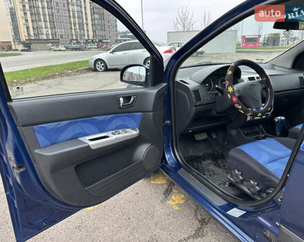 Синий Хендай Гетц, объемом двигателя 1.4 л и пробегом 133 тыс. км за 5500 $, фото 14 на Automoto.ua