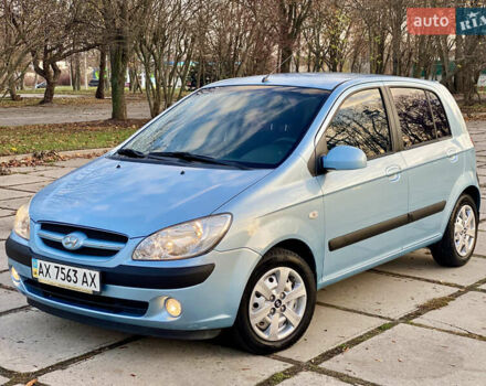 Синий Хендай Гетц, объемом двигателя 1.4 л и пробегом 93 тыс. км за 4450 $, фото 6 на Automoto.ua