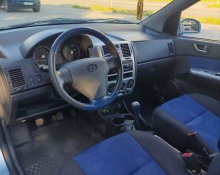 Синій Хендай Гетц, об'ємом двигуна 1.1 л та пробігом 115 тис. км за 3600 $, фото 8 на Automoto.ua