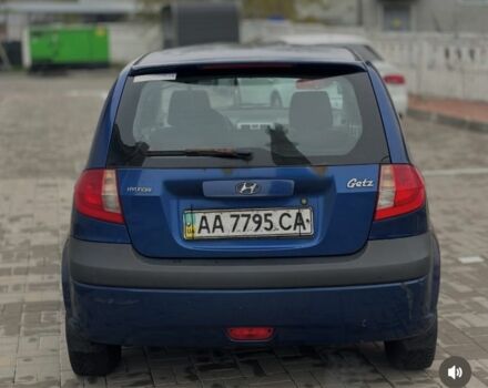 Синий Хендай Гетц, объемом двигателя 1.4 л и пробегом 140 тыс. км за 4300 $, фото 5 на Automoto.ua