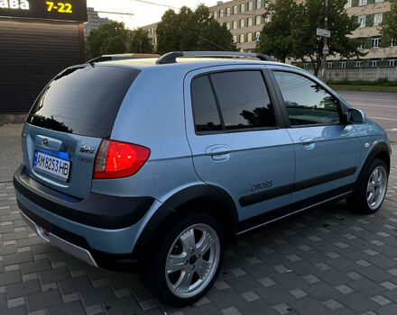 Синий Хендай Гетц, объемом двигателя 1.4 л и пробегом 182 тыс. км за 4800 $, фото 3 на Automoto.ua