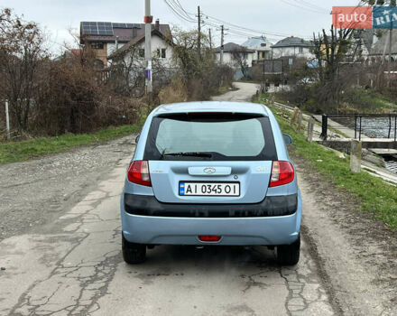 Синий Хендай Гетц, объемом двигателя 1.4 л и пробегом 217 тыс. км за 4400 $, фото 8 на Automoto.ua