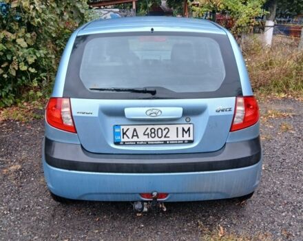 Синій Хендай Гетц, об'ємом двигуна 1.1 л та пробігом 170 тис. км за 3800 $, фото 1 на Automoto.ua