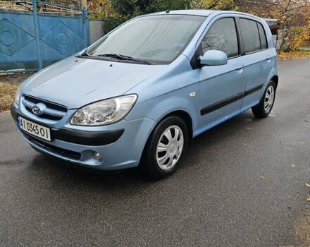 Синий Хендай Гетц, объемом двигателя 1.4 л и пробегом 234 тыс. км за 3800 $, фото 3 на Automoto.ua