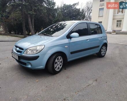 Синий Хендай Гетц, объемом двигателя 1.6 л и пробегом 96 тыс. км за 6300 $, фото 1 на Automoto.ua
