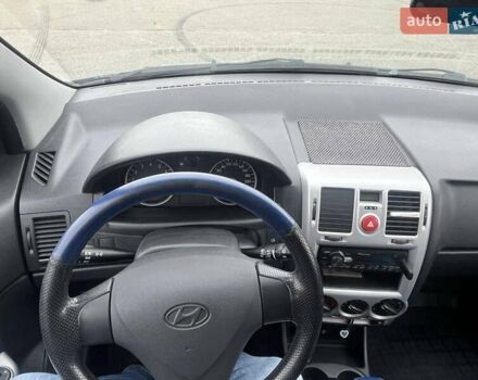 Синий Хендай Гетц, объемом двигателя 1.6 л и пробегом 175 тыс. км за 6000 $, фото 10 на Automoto.ua