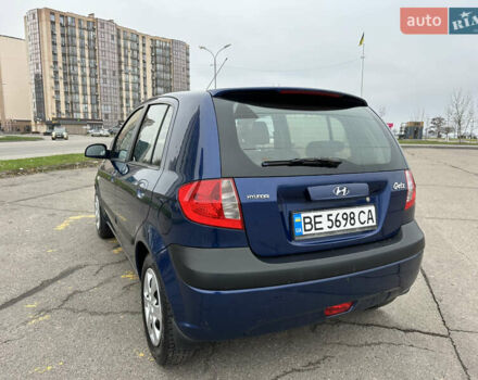 Синий Хендай Гетц, объемом двигателя 1.4 л и пробегом 133 тыс. км за 5500 $, фото 5 на Automoto.ua