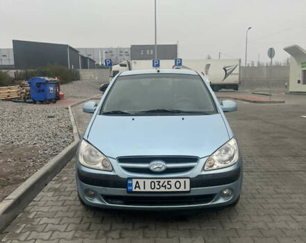 Синий Хендай Гетц, объемом двигателя 1.4 л и пробегом 235 тыс. км за 4700 $, фото 1 на Automoto.ua
